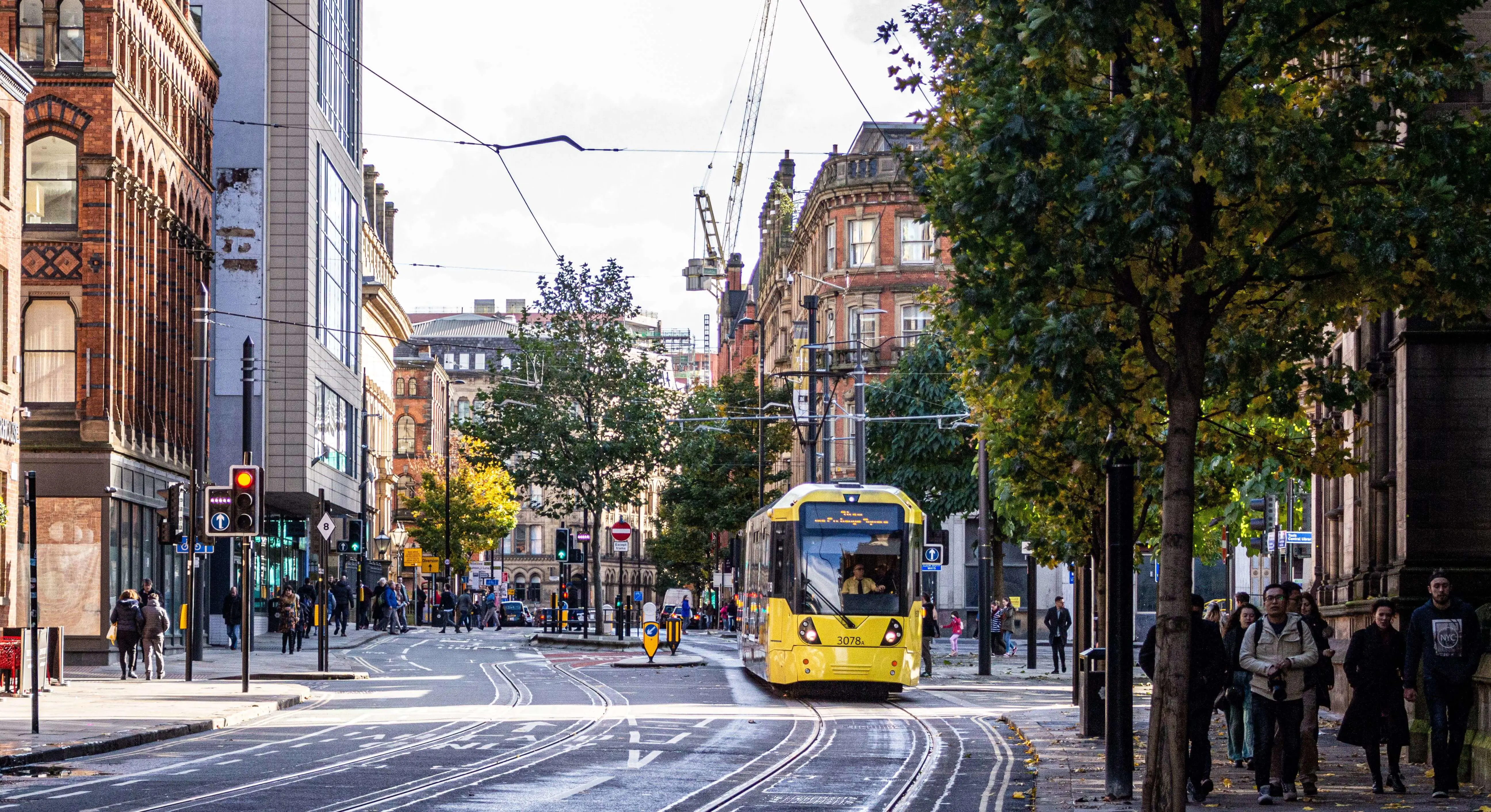 Manchester - Yellow Tram