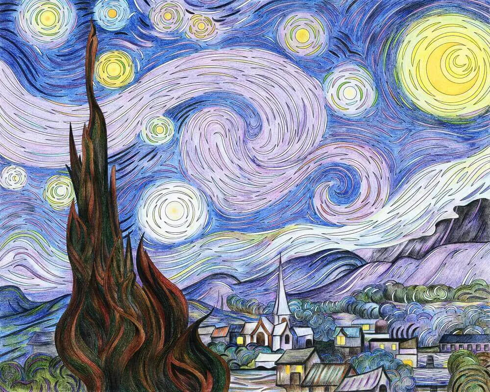 Amsterdam Van Gogh Art Painting