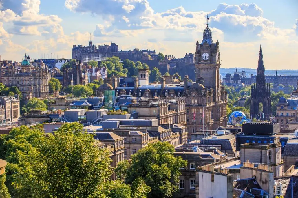 Edinburgh City Buildings Image