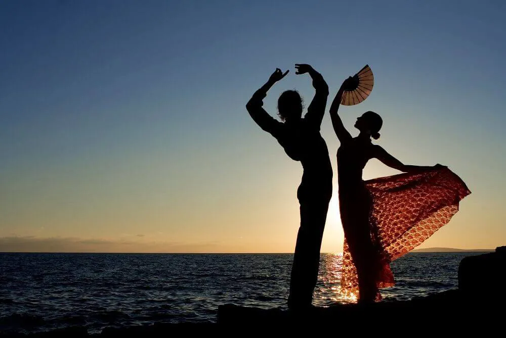 Barcelona Flamenco Beach Image