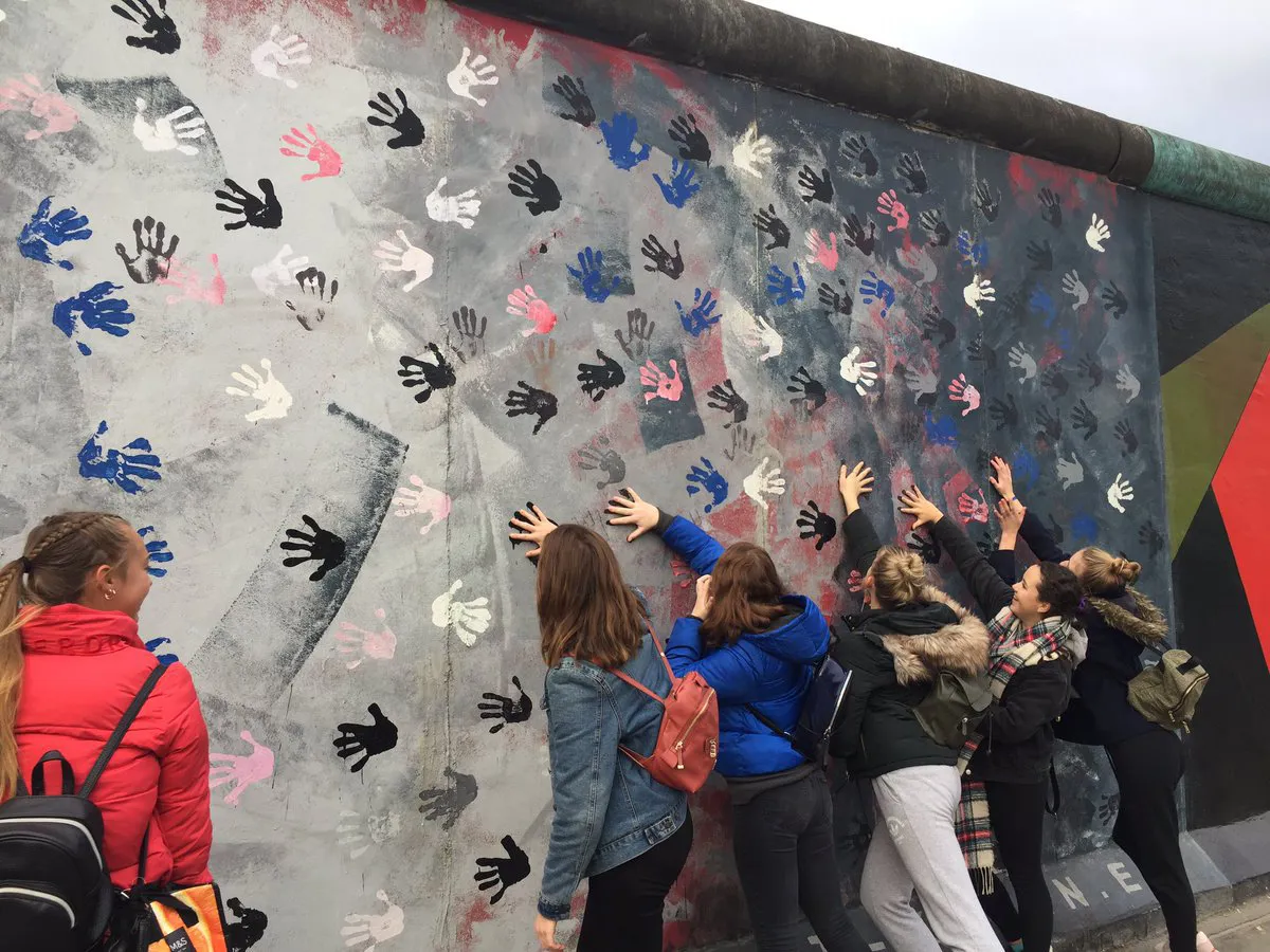 Bromley High School - East Side Gallery, Berlin (1) Image