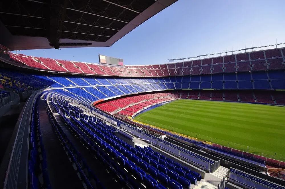 Barcelona Nou Camp Football Stadium