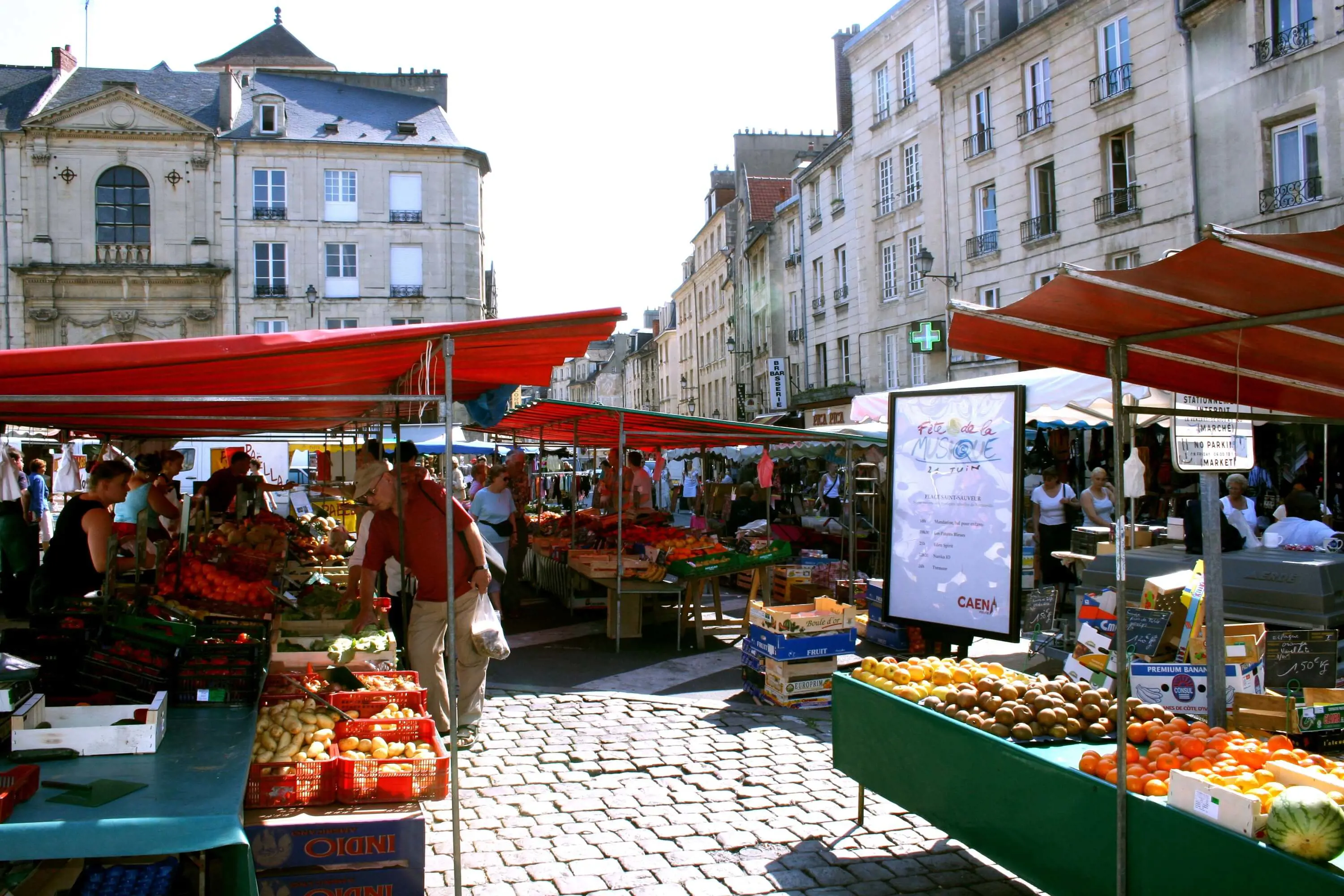 Normandy - Caen Market