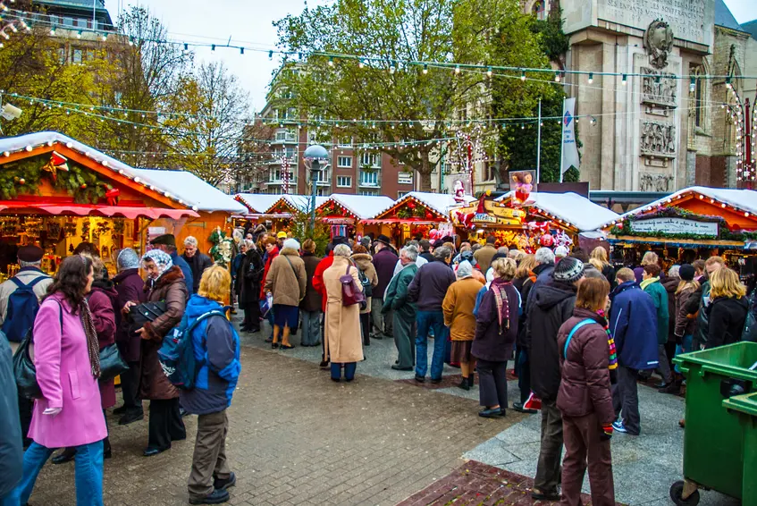 Lille Christmas Market Stalls