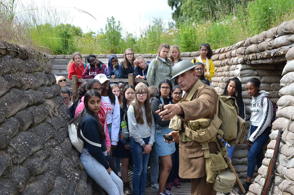 Ed Church & Newstead Wood School - Staffordshire Regimental Museum, UK Image