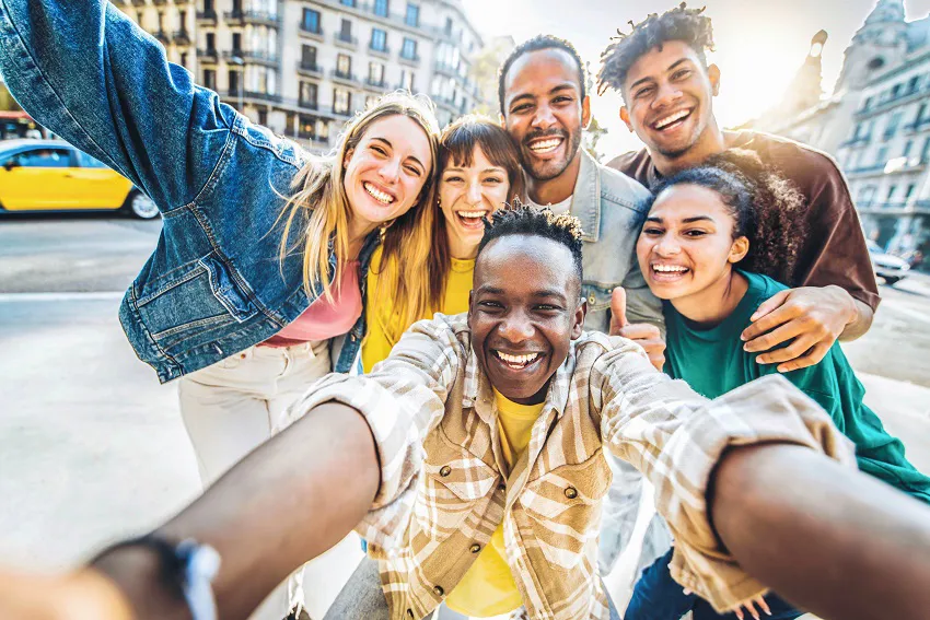 Group Of Students In Berlin Image