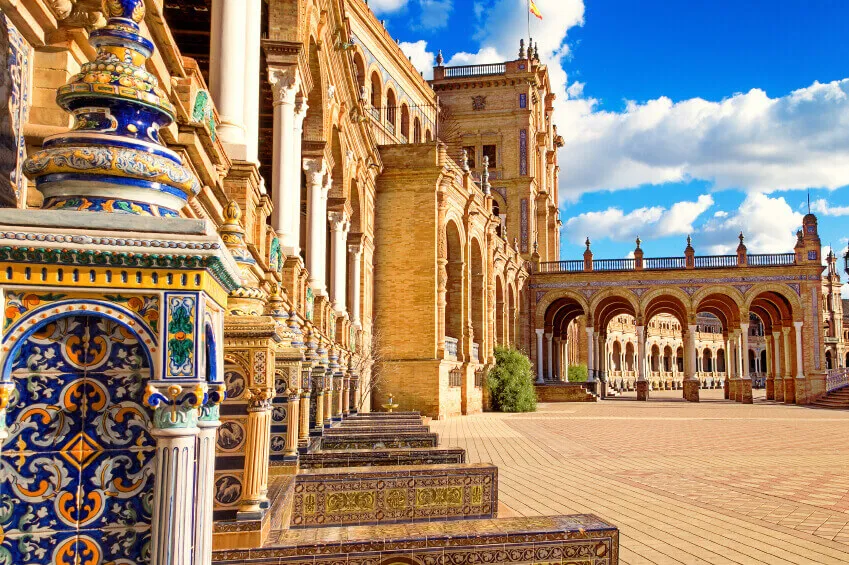 Andalucia Plaza De Espana Seville Image