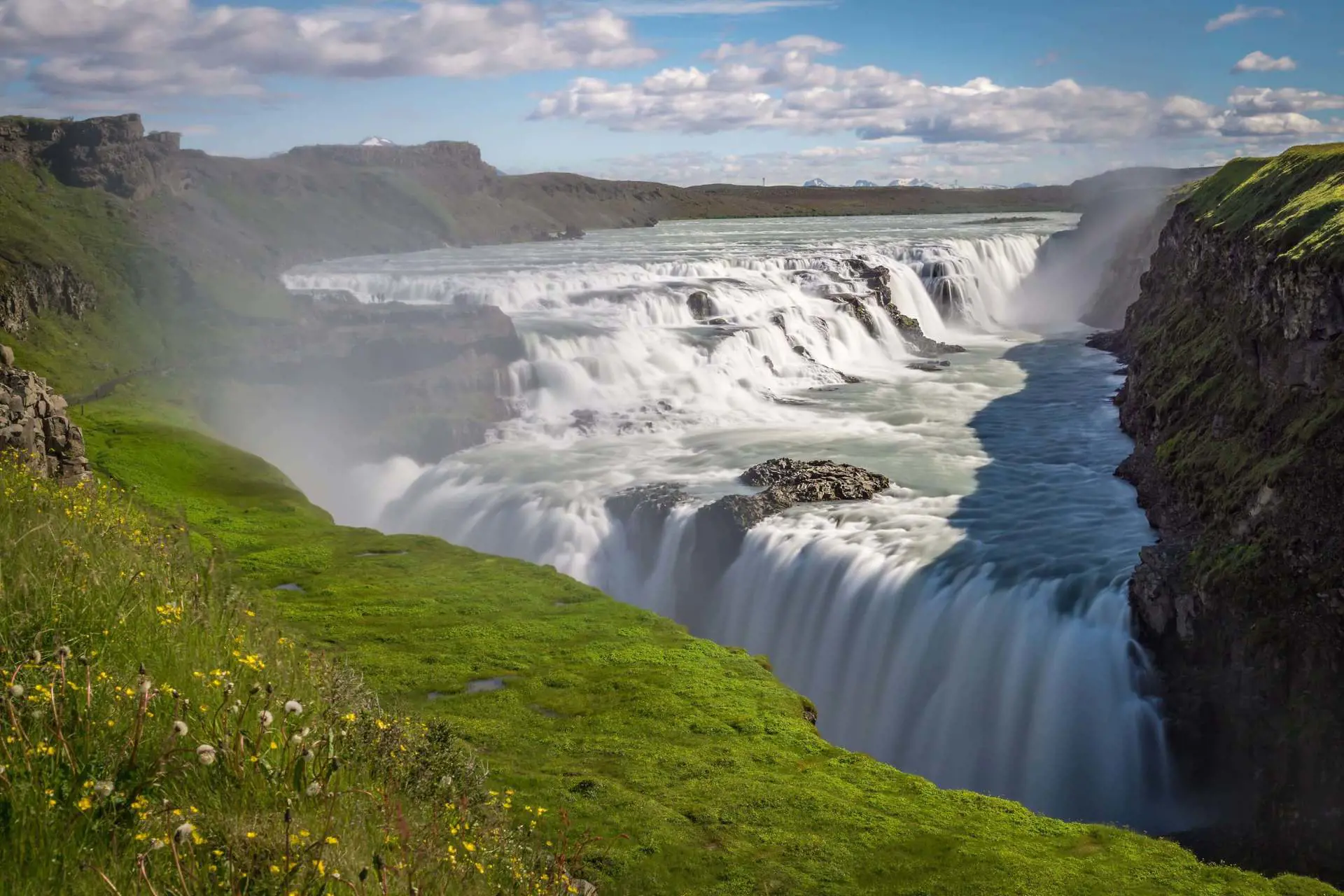 Iceland Gullfoss Falls