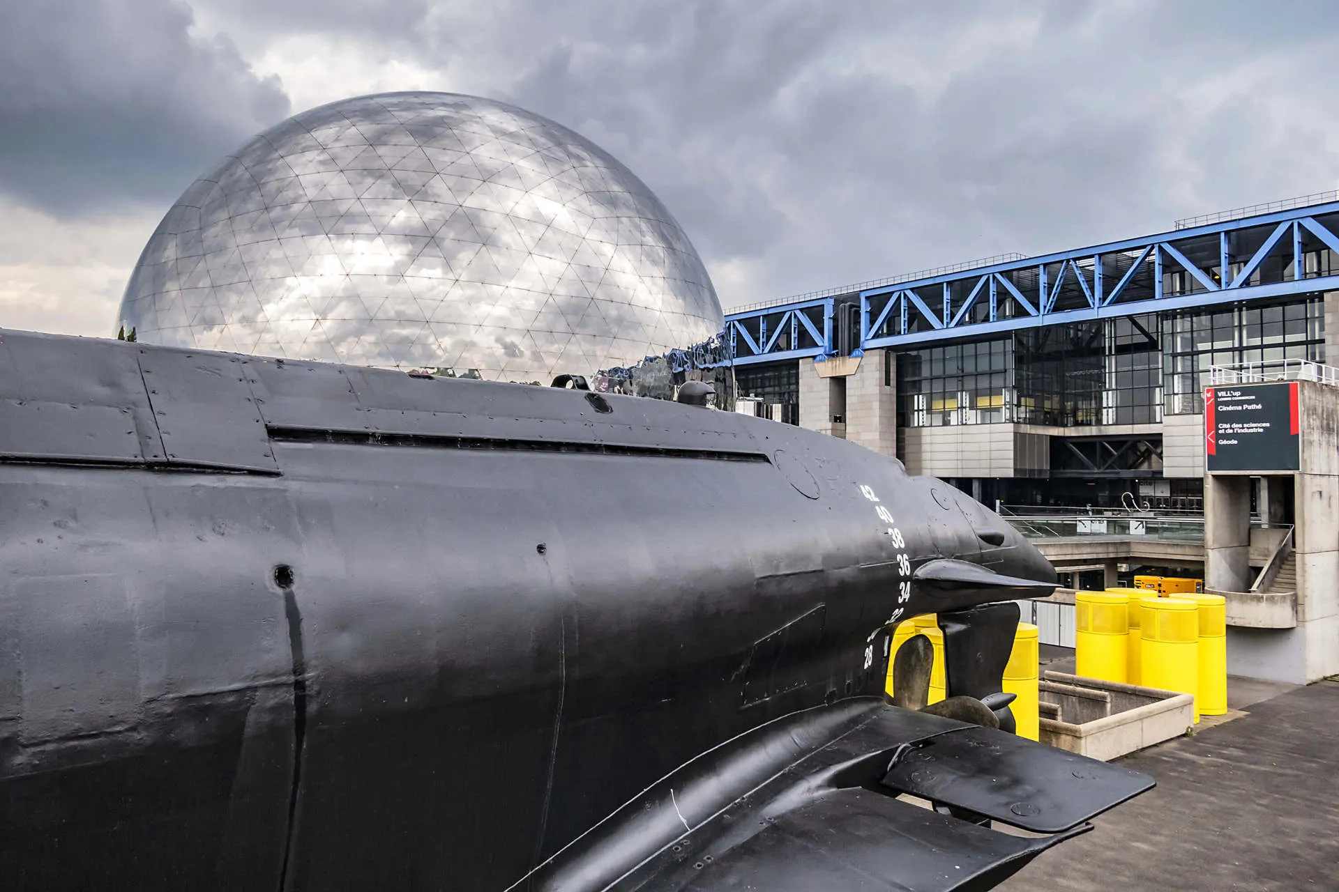 Paris Cite Des Science Image
