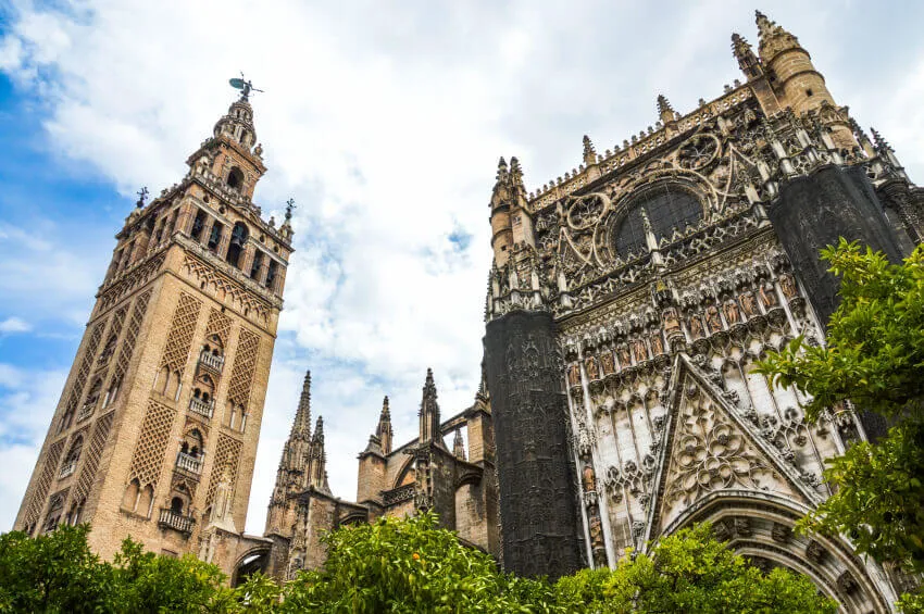 Andalucia La Giralda Seville Cathedral
