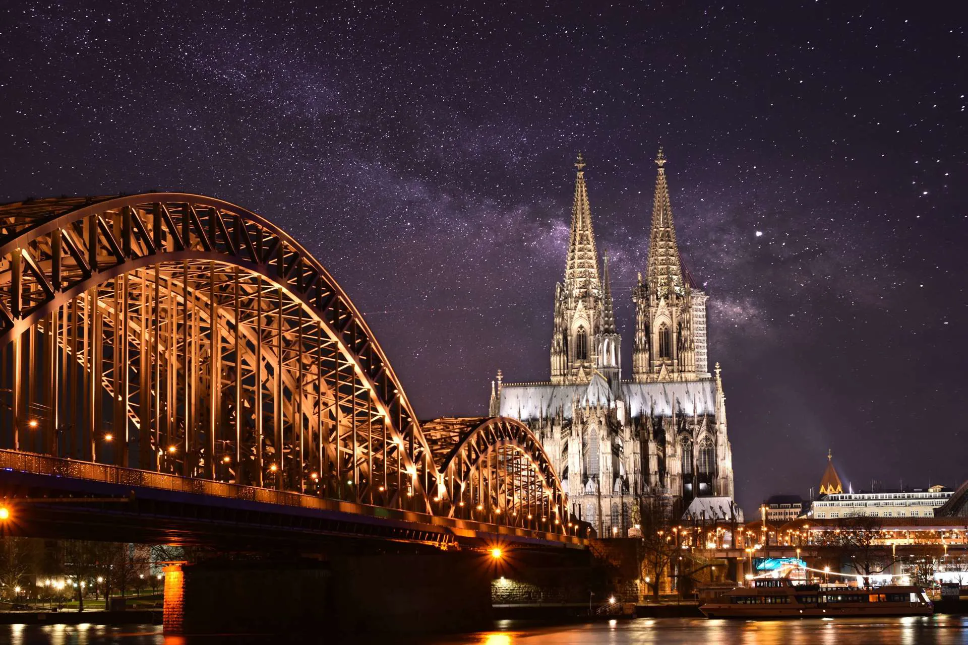 Christmas Markets Cologne Cathedral Bridge