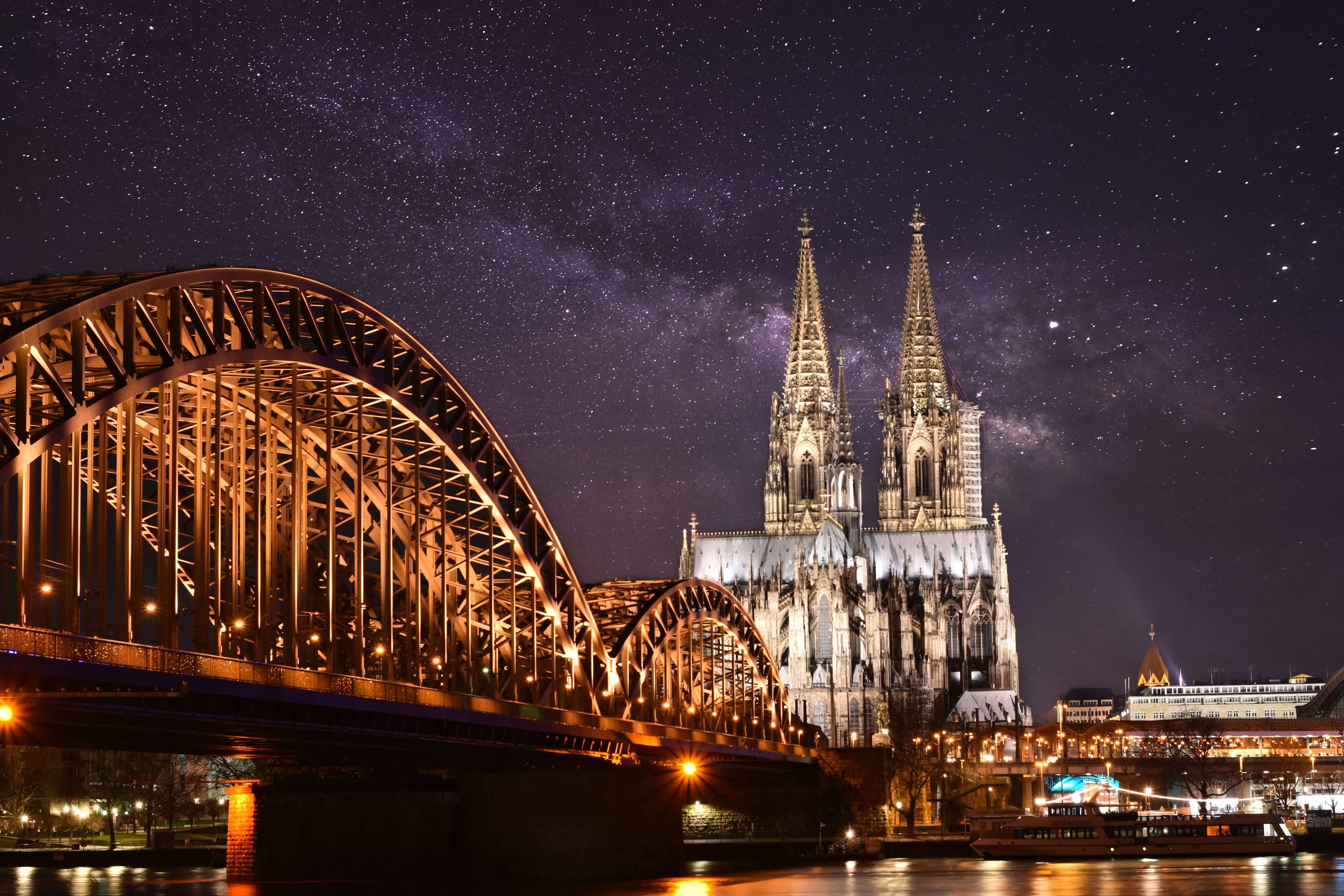 Christmas Markets Cologne Cathedral Bridge