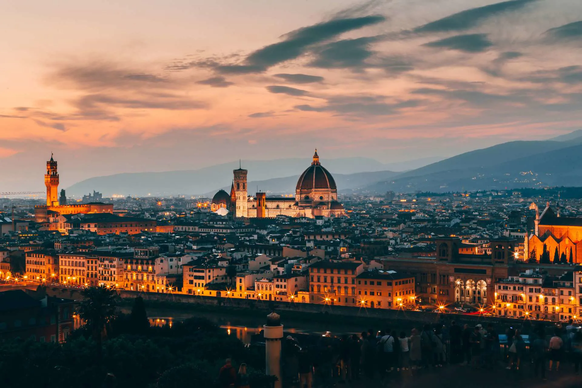 Florence city buildings Image