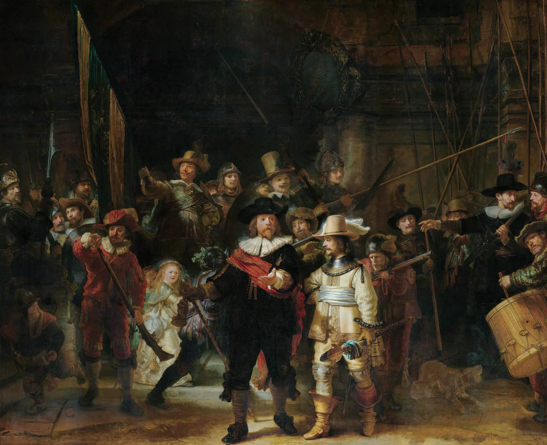 Rembrandt The Shooting Company Rijksmuseum Min