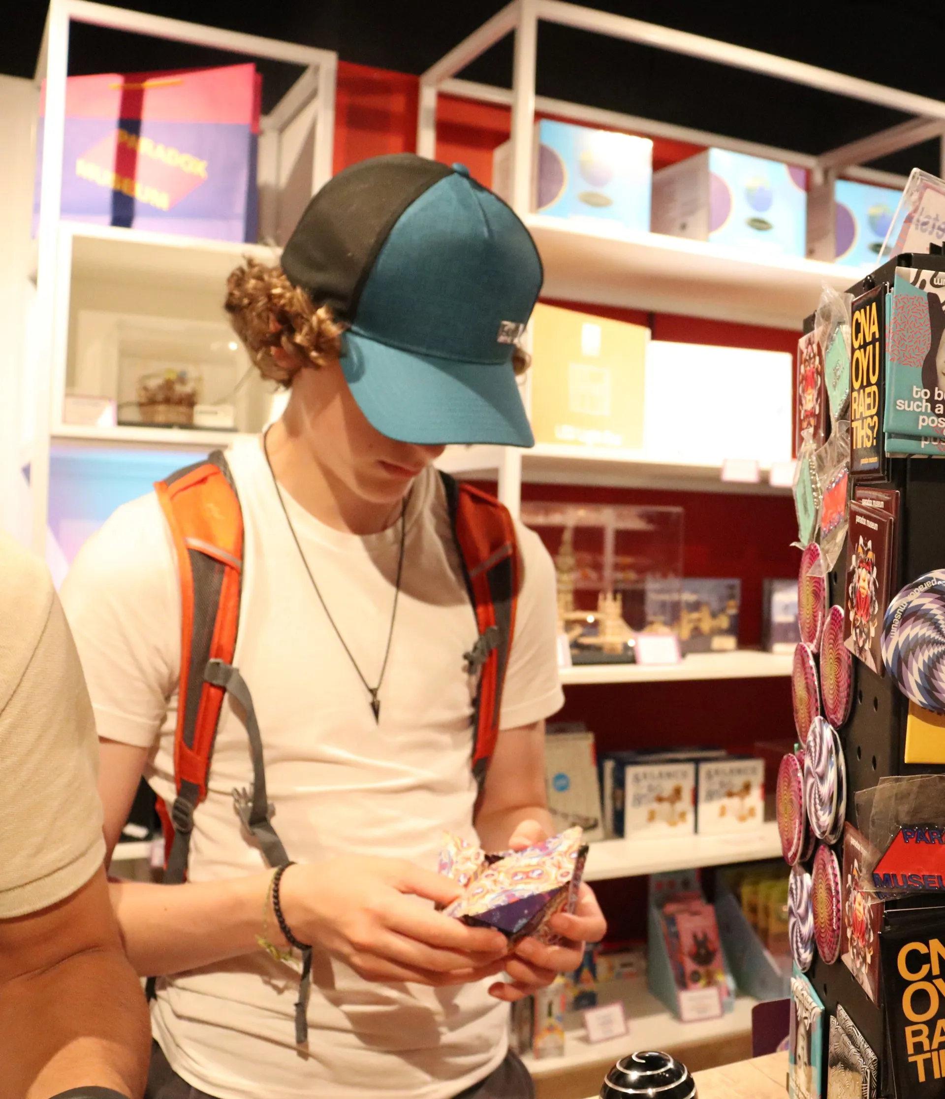 Boy At Paradox Museum Shop Image