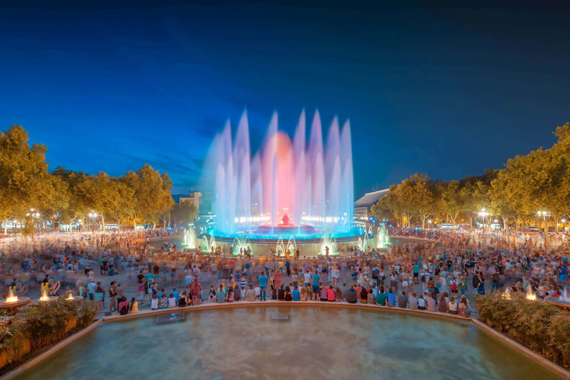 Barcelona Magic Fountain Image