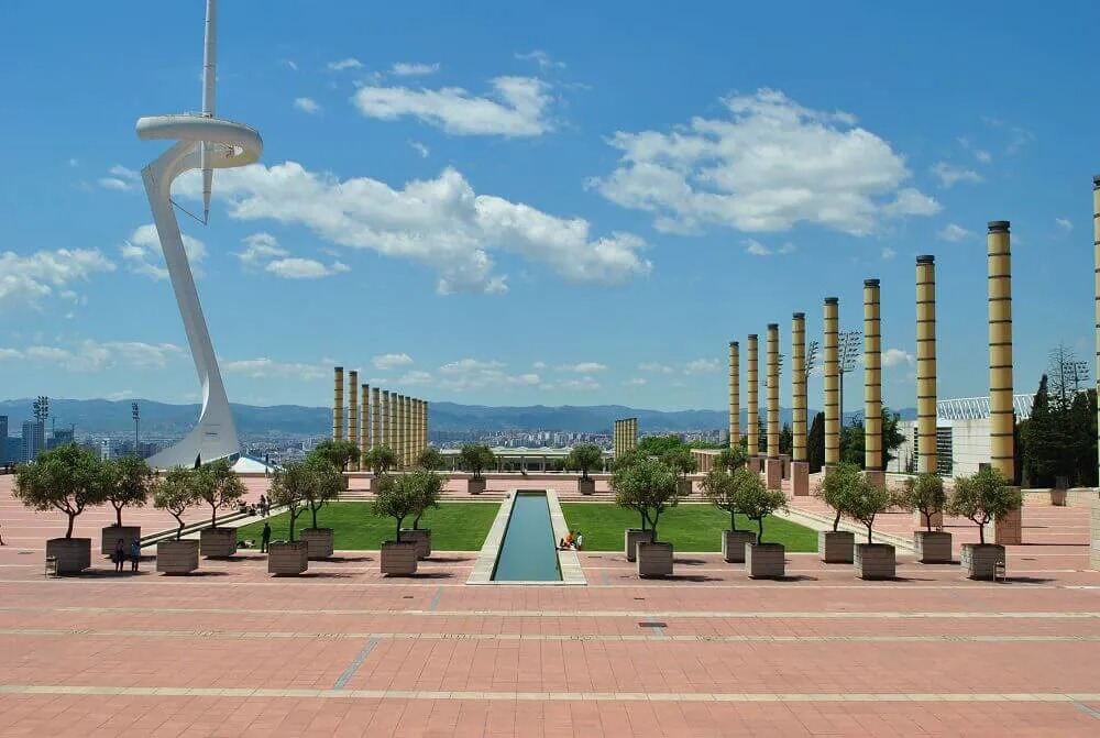 Barcelona Olympic Stadium Trip Photo Image