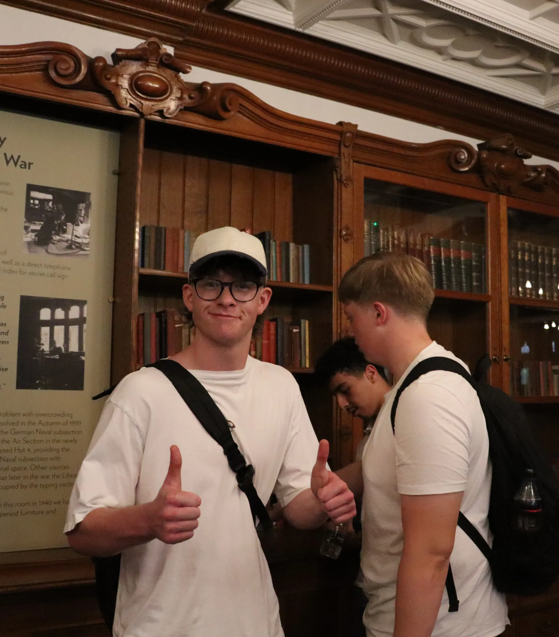 Boy At Bletchley Park Image