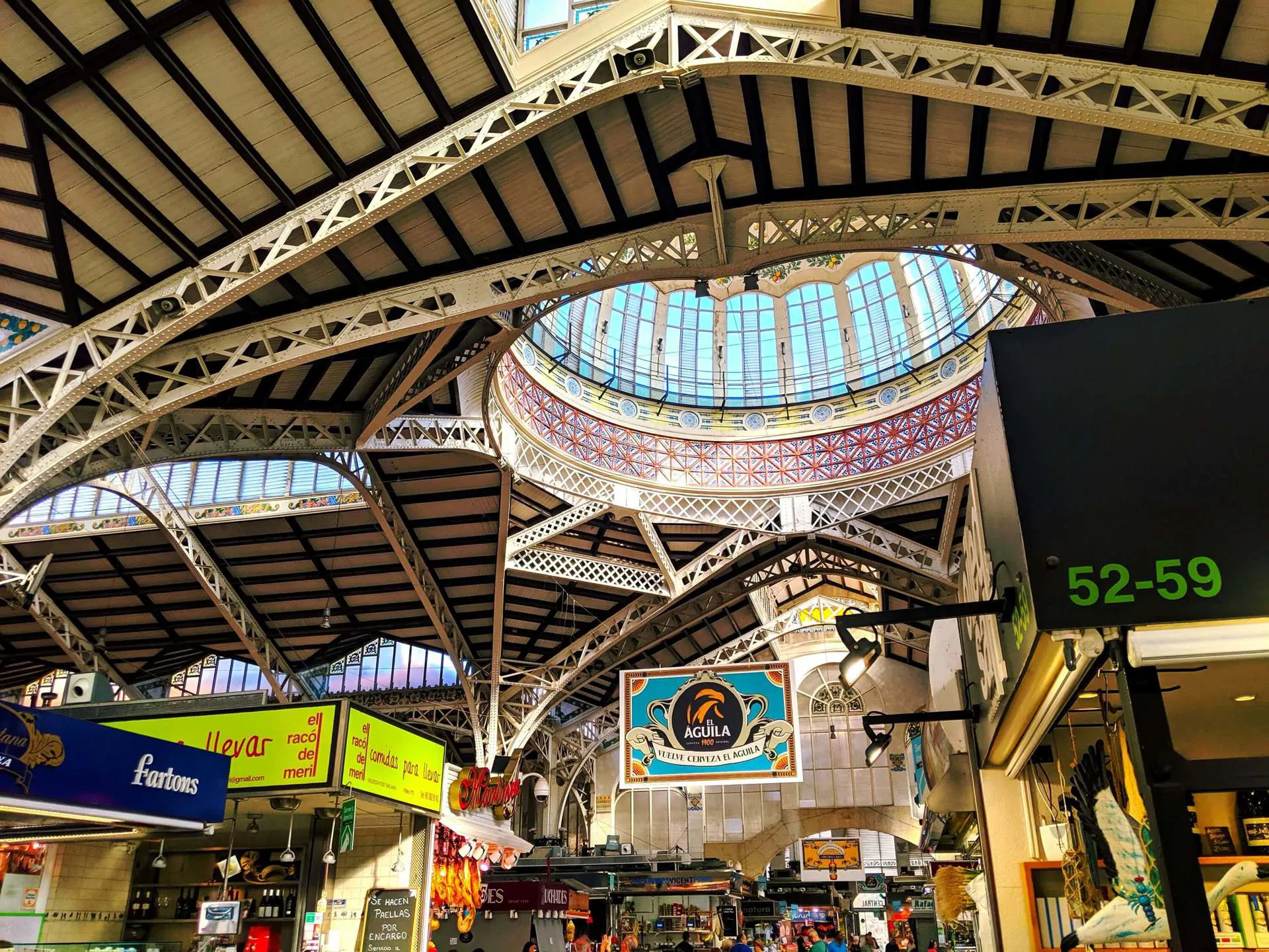 Valencia - Market Stalls Image